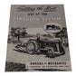 Getting the Most Out of the Fits Ferguson System Handbook Fits Ford 2N 9N