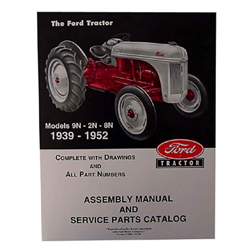 39FTAM 39 41 50 Assembly Manual Service Parts Fits CATalog Fits Ford Tractor 2N