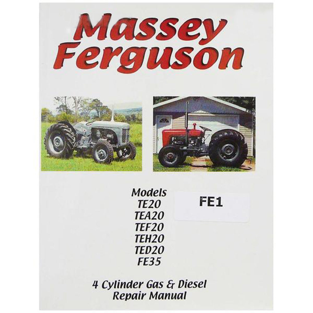 FE1 Repair Manual Fits Massey Ferguson Tractor TE20 TEA20 TEF20 TEH20 TED20 +