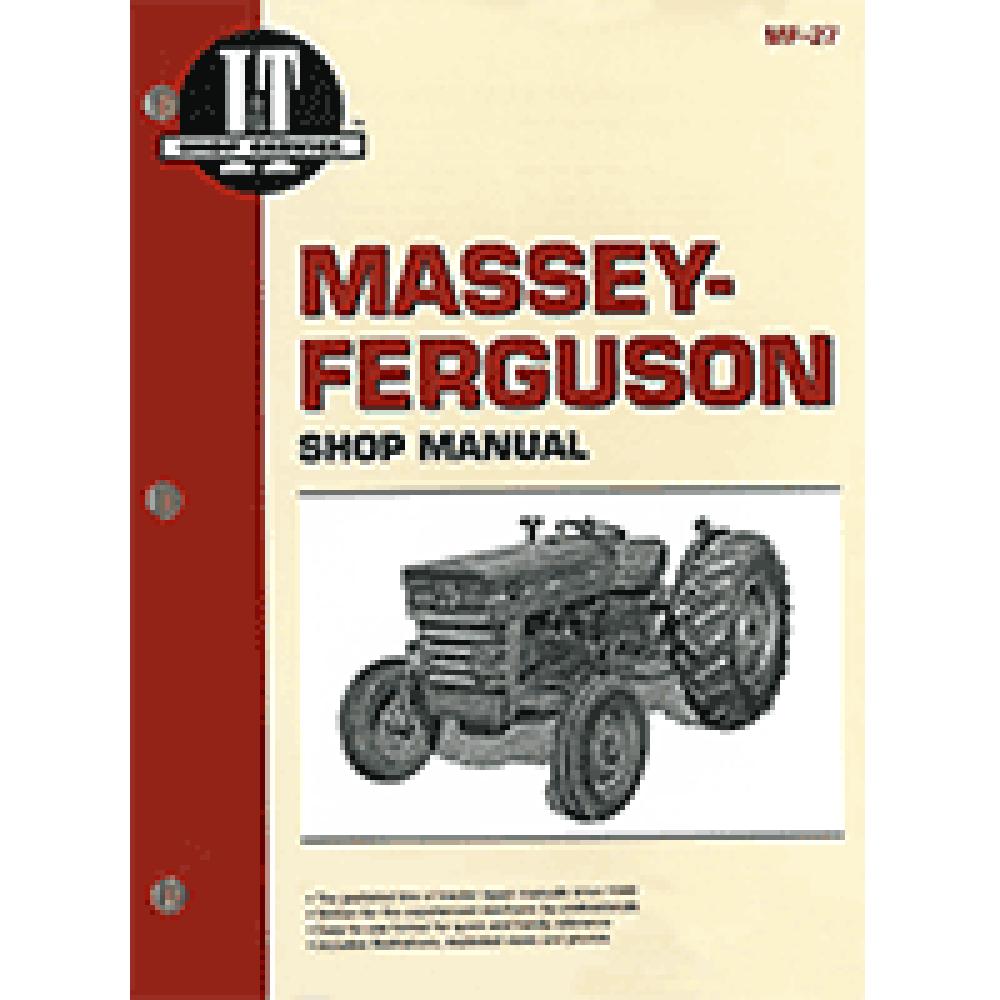 Shop Manual Fits Massey Ferguson Replaces 595-MF27