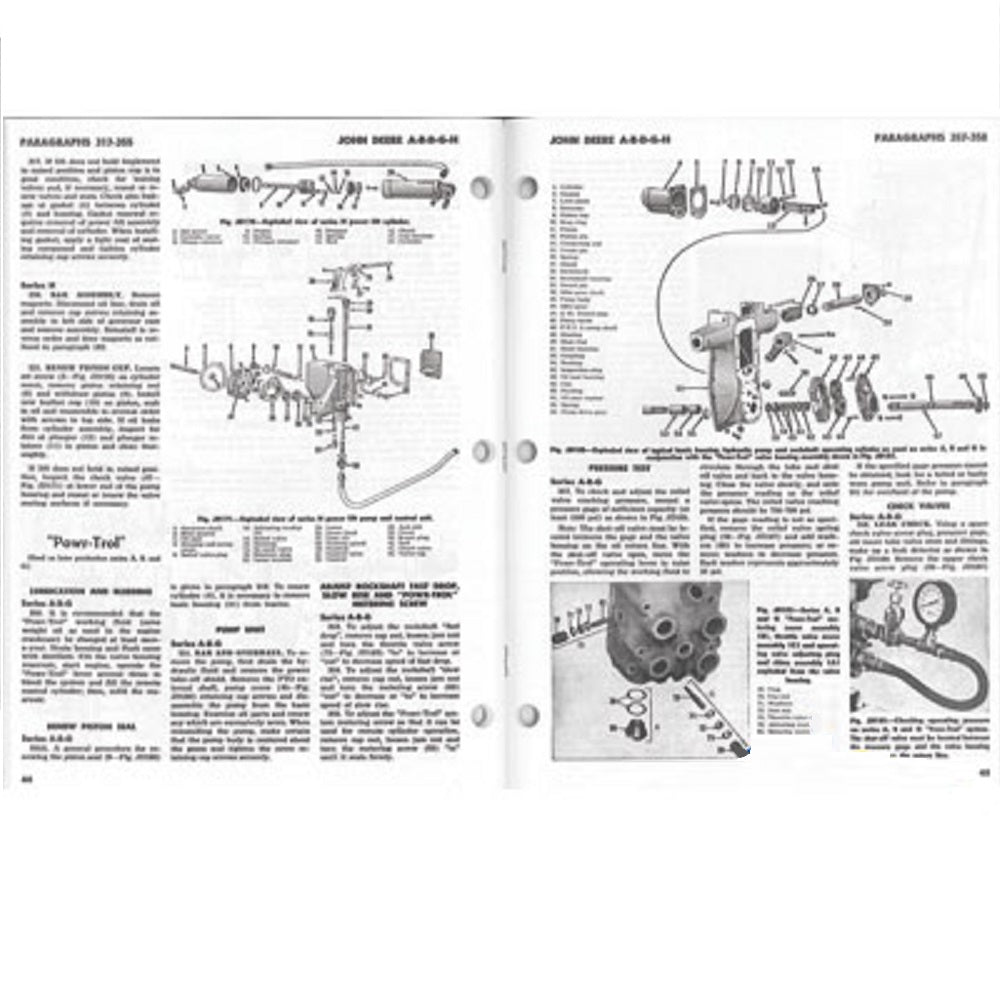 Shop Manual Fits John Deere Replaces 281105