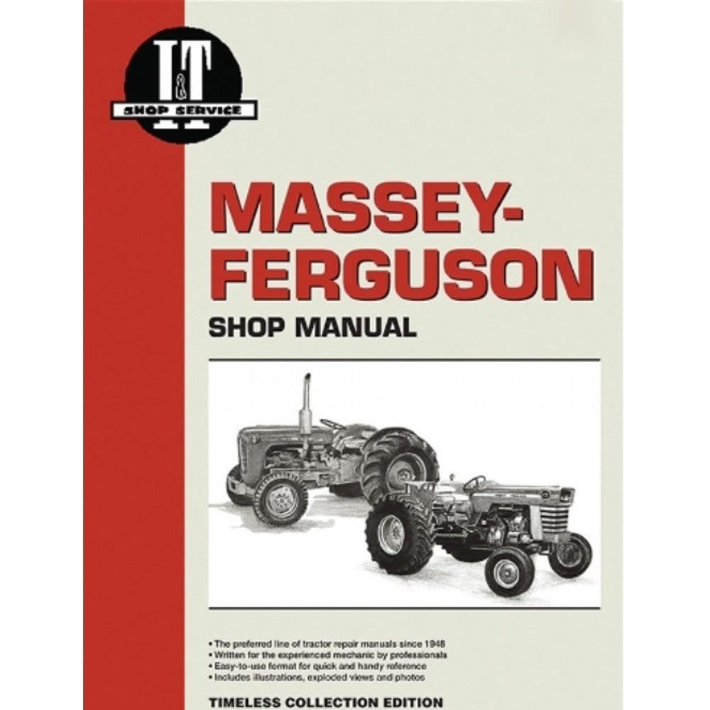 I&T Service Manual MF-40 Fits Massey Ferguson  1001 303 333 404 406 444
