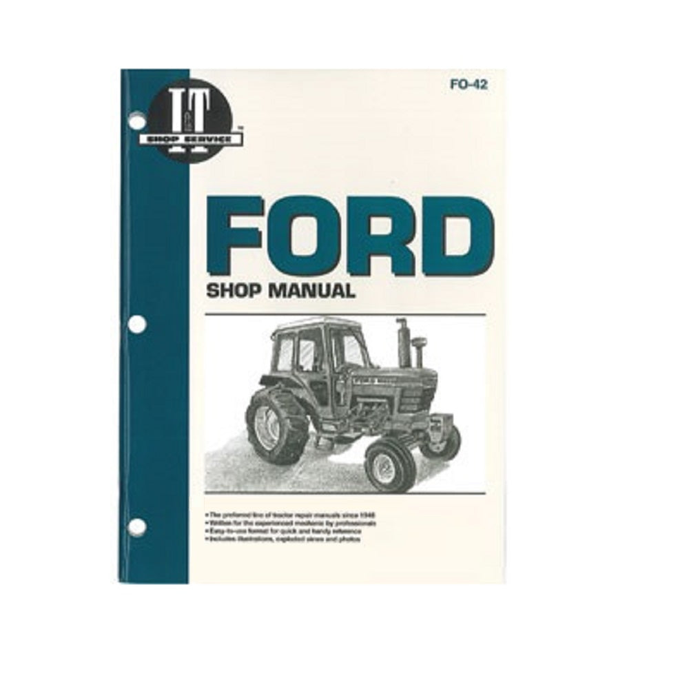 Shop Manual FO42 Fits Ford New Holland 6600 6610 6700 6710 7000 7600 7610