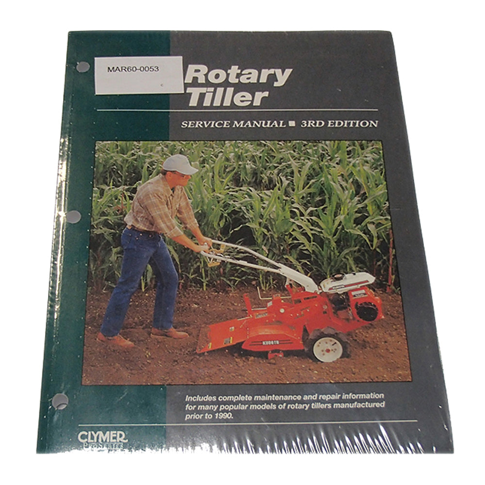 RTS3 Clymer ProSeries Rotary Tiller Service Manual 3rd Edition