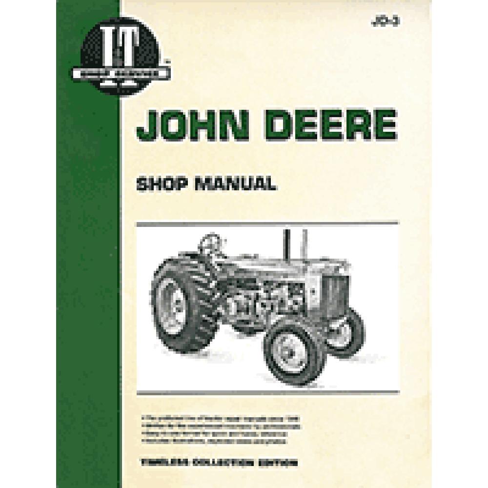 JD-3 I&T Shop Service Manual Fits John Deere Model R Diesel