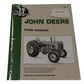 JD-3 I&T Shop Service Manual Fits John Deere Model R Diesel