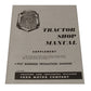 57FRPC 1957 Tractor Shop Manual Supplement Fits Ford Tractor 600 700 800 900