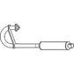 MF3410 Vertical Exhaust Assembly Fits Massey Ferguson TO35 135 35 MF-35