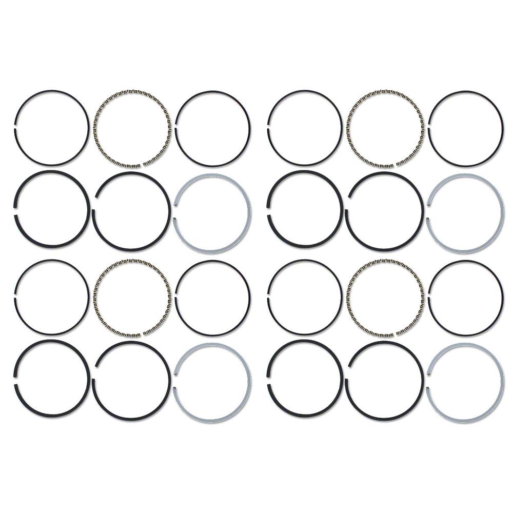 MFS2164 Piston Ring Set 4-Cylinder Fits Massey Ferguson
