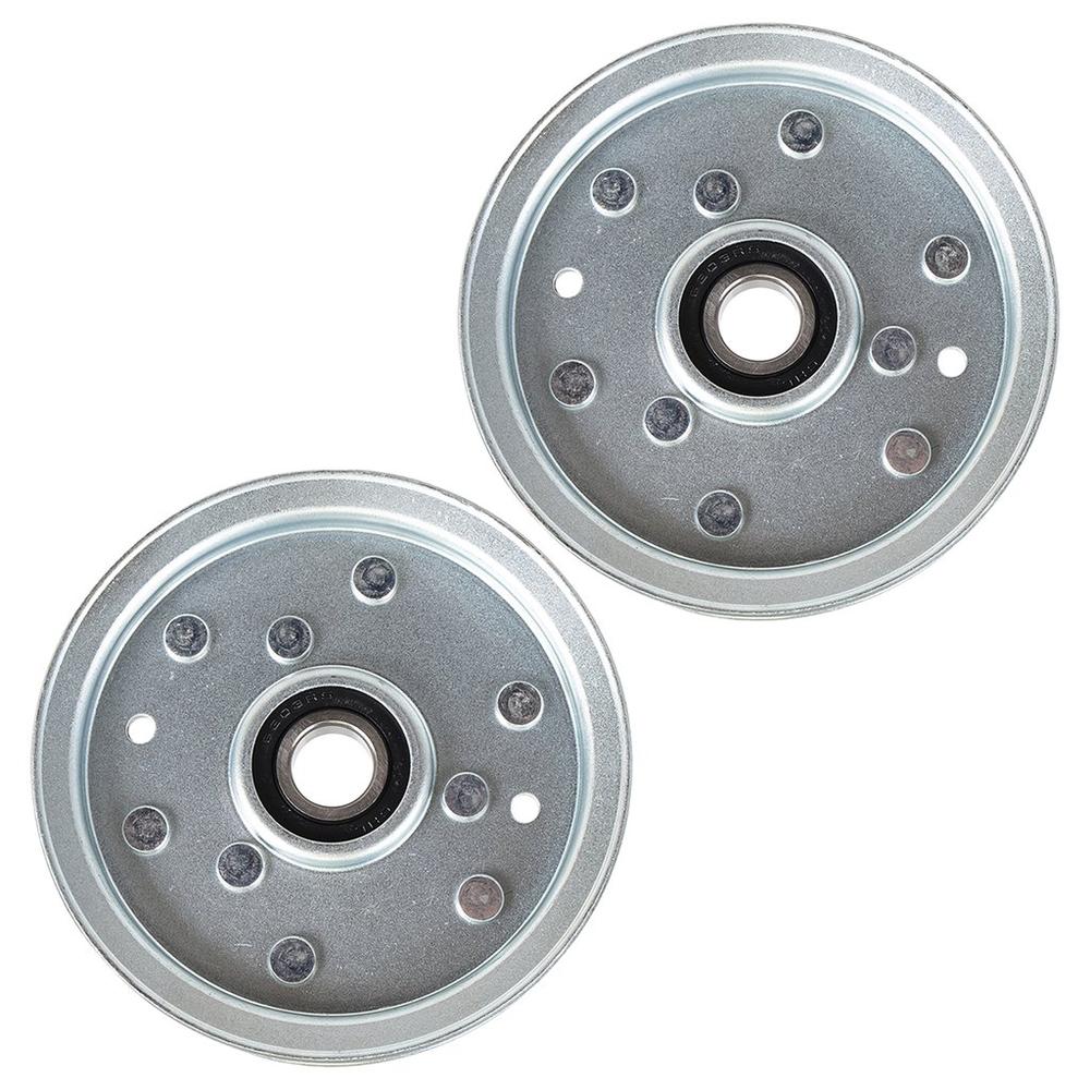 Flat Idler Pulley Set Fits Columbia Replaces 756-04511