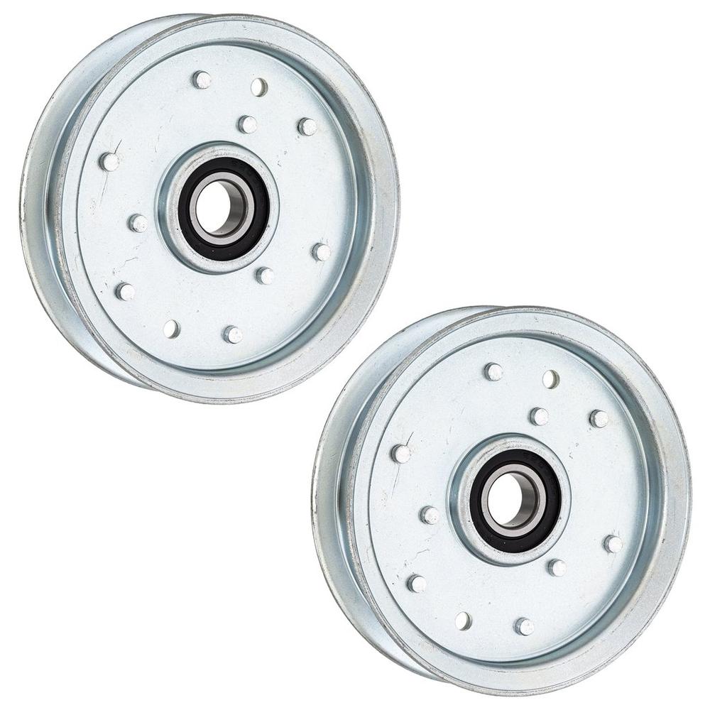 Flat Idler Pulley Set Fits Craftsman Replaces 756-04511