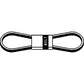 AE73700 Matched Replacement Belt Set of 4 (Four) Fits John Deere 265 275 285