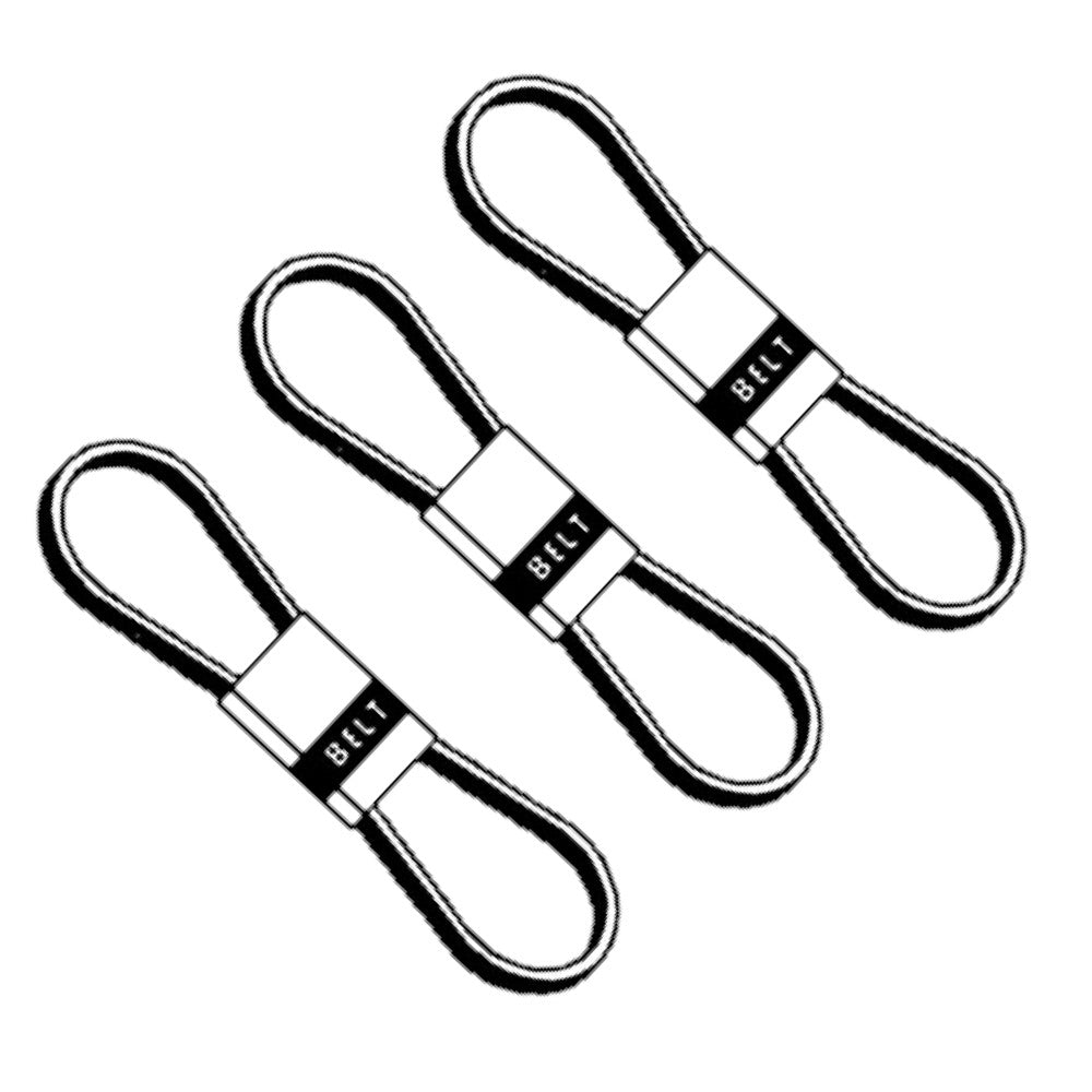 274223 New Disc Mower Set of 3 Main Drive Belts Fits Ford New Holland 442 4