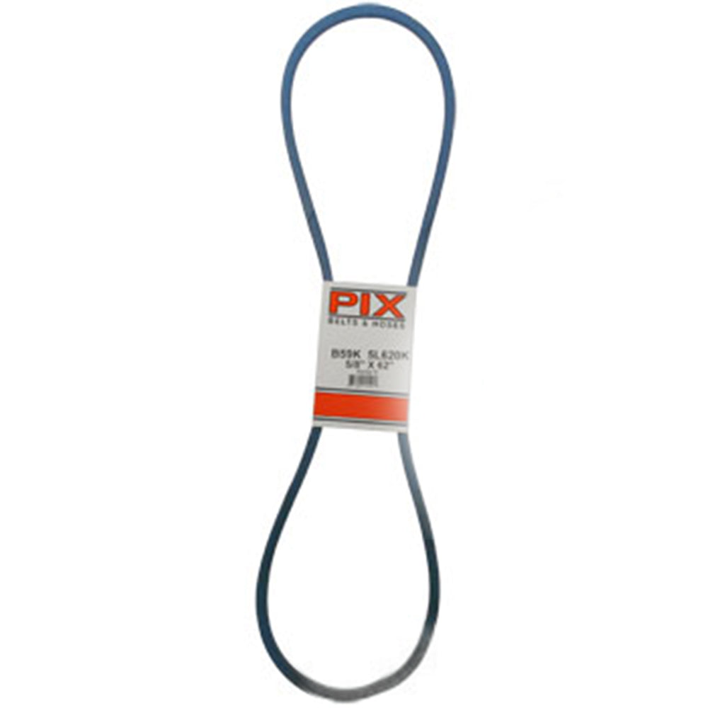A-B59K Made With Aramid Blue V-Belt (5/8" X 62") Fits Toro/Wheel Horse