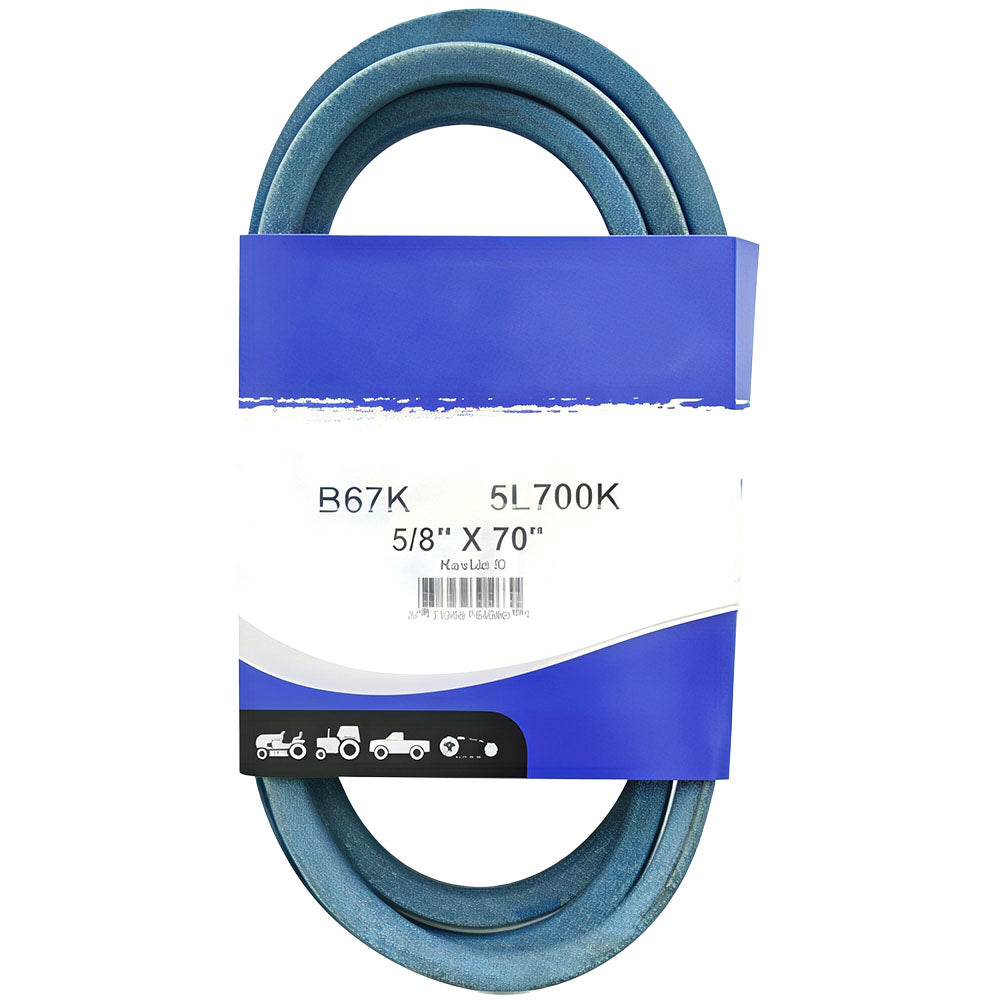 Heavy Duty Belt A Section Belt 5/8" x 70" Fits Toro 542750