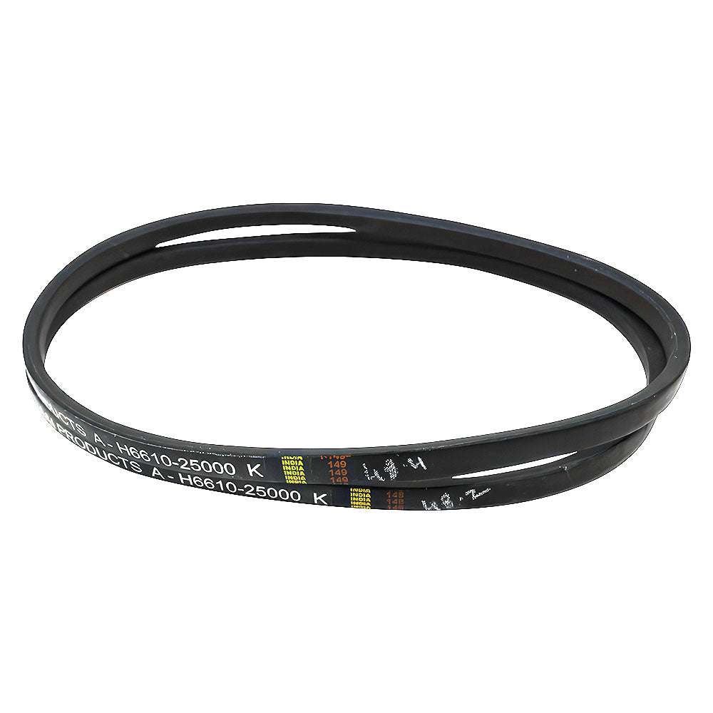 66101-25080 2 Belts Fits Kubota G1700 G1800 G1800S G1900 G1900S G2000 G2000S