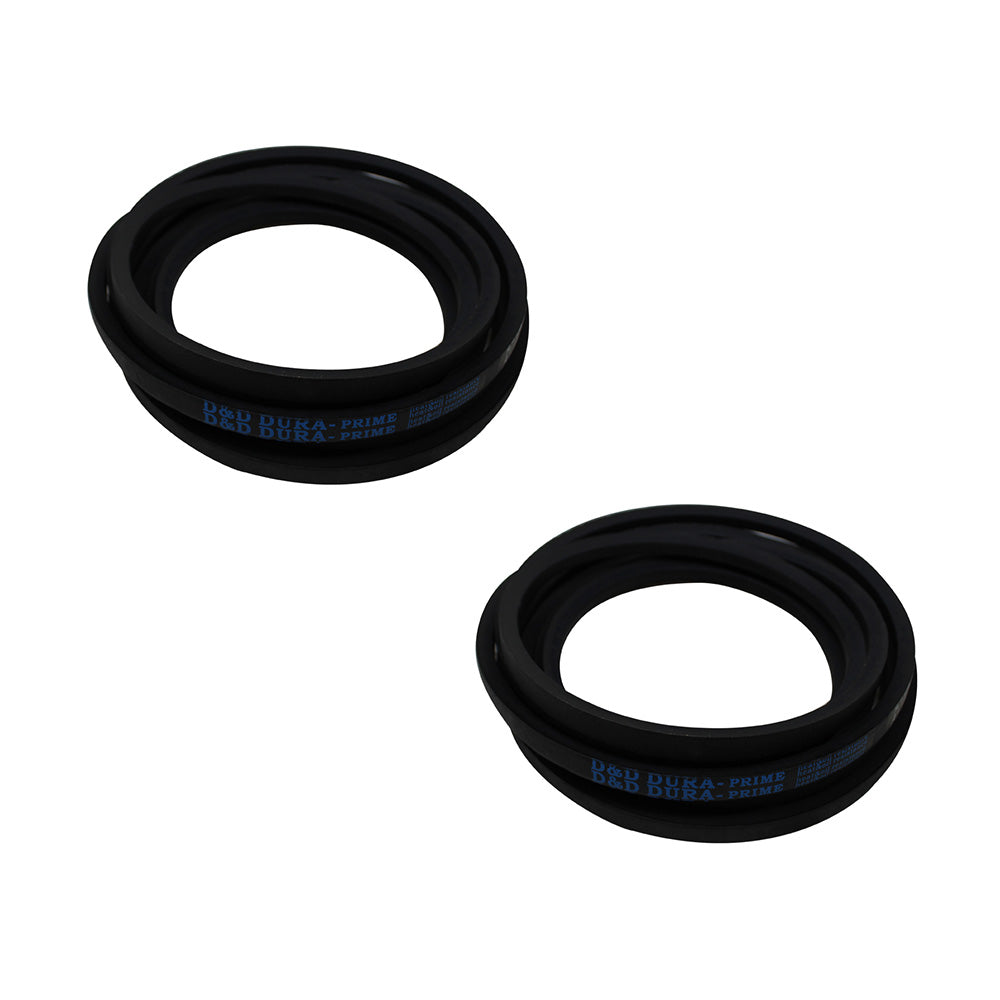 2PK V-Belt Fits Sears Fits Craftsman Fits Snapper 7103789 RZT 52" Zero Turn