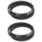 Qty. 2: Pump Drive Belt Fits Great Dane Replaces D18004 Made With Aramid