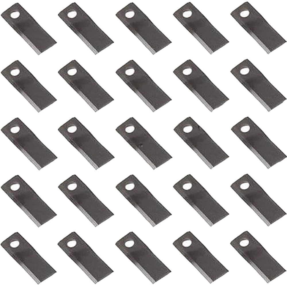 784220 Pack of (25) LH Disc Mower Blades Fits Ford New Holland 442 452 462