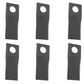 (6 Pk) Angled Blade CC21780 Fits John Deere R160 R200 R240 R280 R310 265 270 275