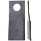 LH Disc Mower Blade Fits New Idea Replaces 527747NI