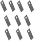 Qty 10: Disc Mower Blade Fits Krone Replaces MOE70-0006_x10