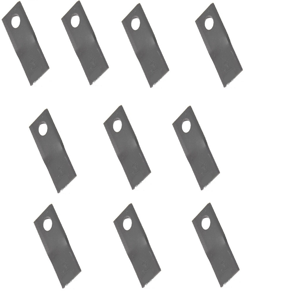 Qty 10: Disc Mower Blade Fits Krone Replaces MOE70-0006_x10