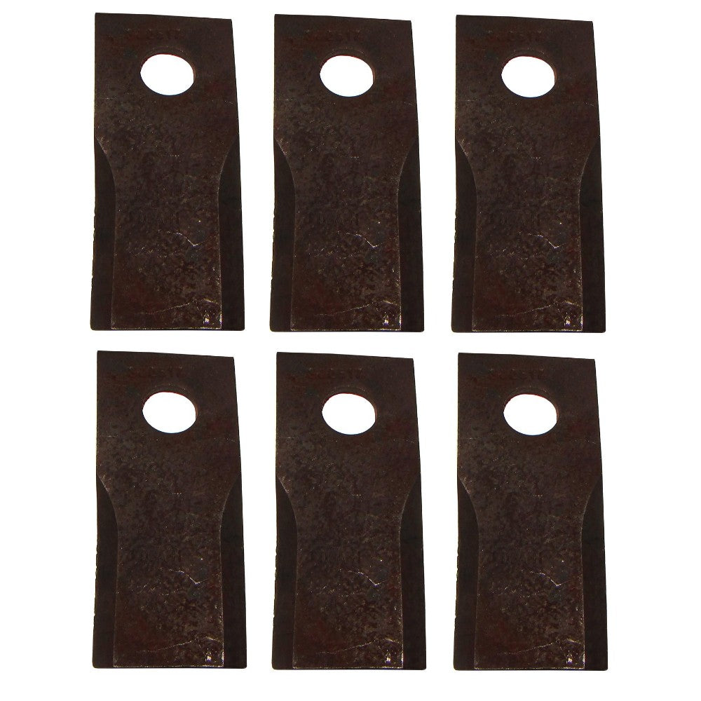 Qty 6: Right Hand Disc Mower Blade Fits Challenger Replaces 76N946