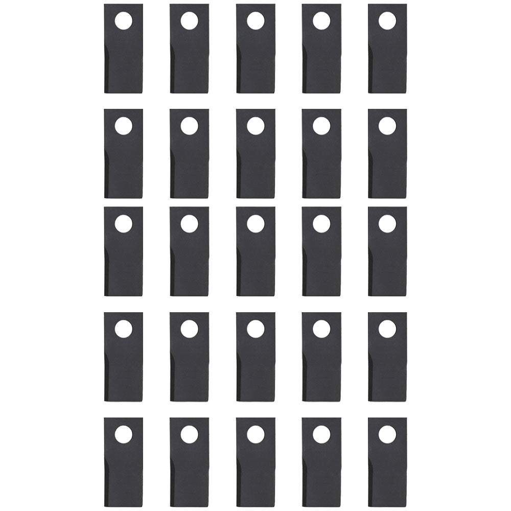 Qty 25: Right Hand Disc Mower Blade Fits BUSH HOG Replaces 00787166