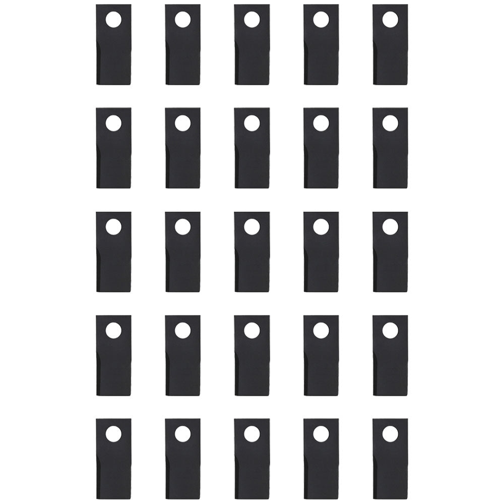 Qty 25: Right Hand Disc Mower Blade Fits BUSH HOG Replaces 00787166
