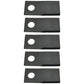 Qty 5: Right Hand Disc Mower Blade Fits BUSH HOG Replaces 00787166