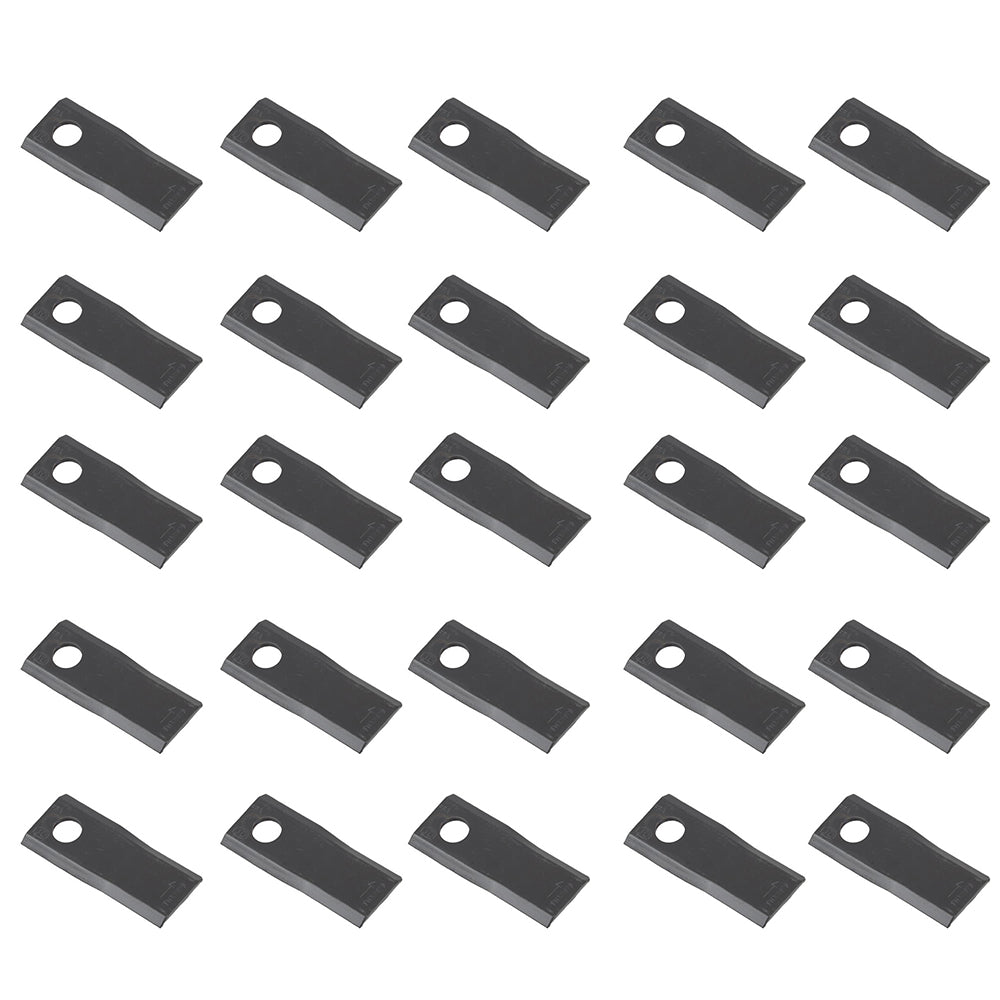 Qty 25: LH Disc Mower Blade Fits John Deere Replaces CC26780LH