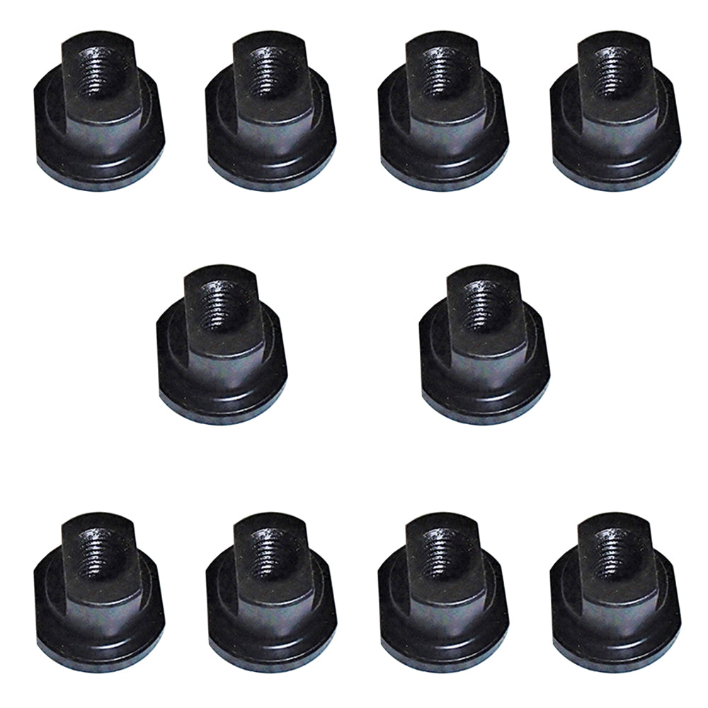 (10) Replacement Blade Nuts 526905 Fits Case IH Fits New Idea Fits Bush Hog