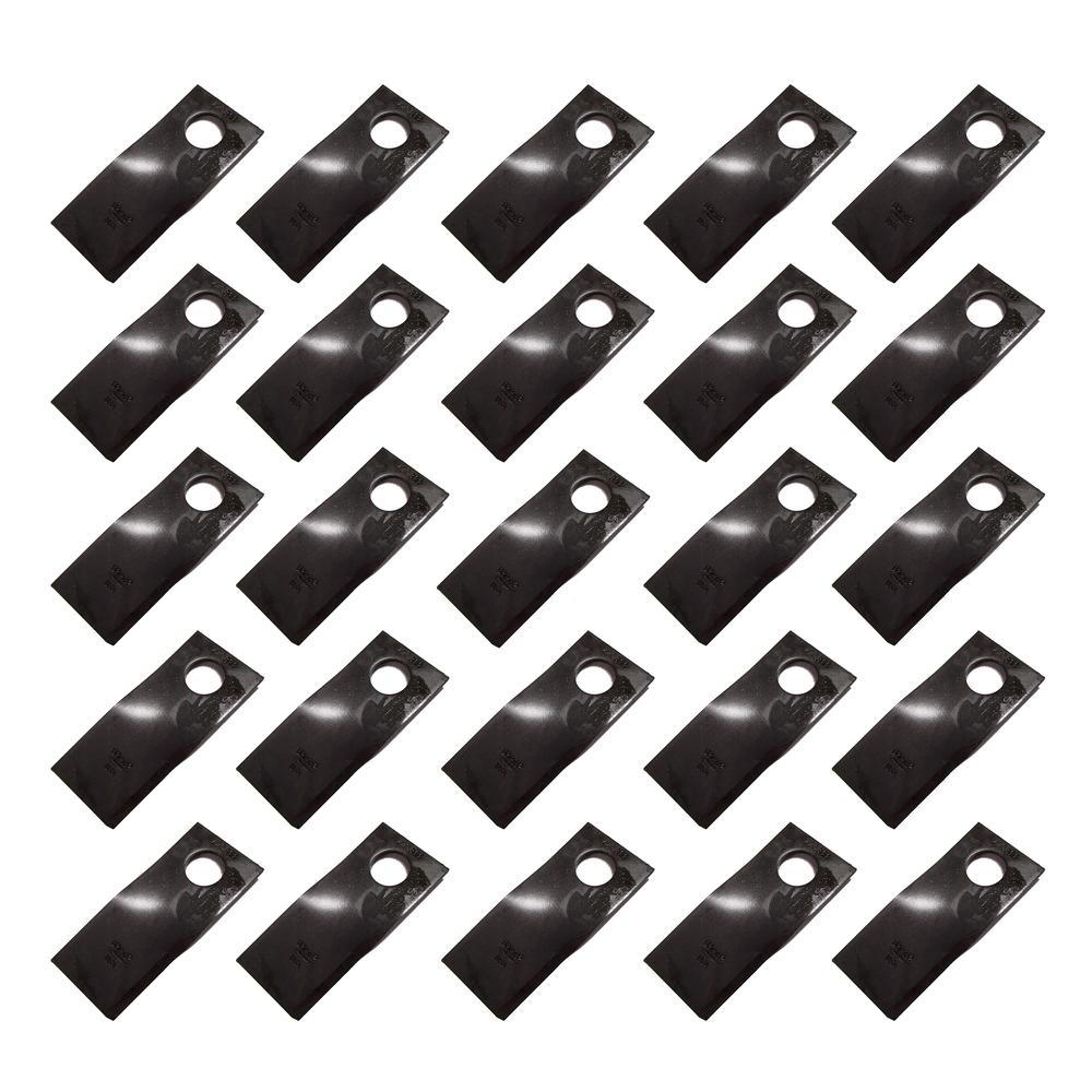 527748 Twenty Five (25) LH Disc Mower Blade Fits Bush Hog DM170 DM180 DM190 DM7