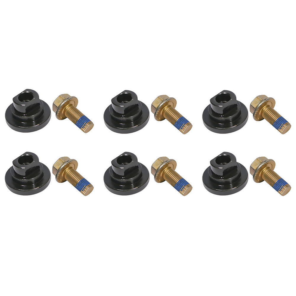 Qty: 6 - Disc Mower Blade Bolt Kit
 Fits Hesston Replaces MOE70-0037_x6