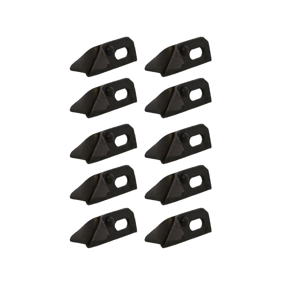 Set of 10 Flail Blades for Ford Flail Mowers 907 917 220398