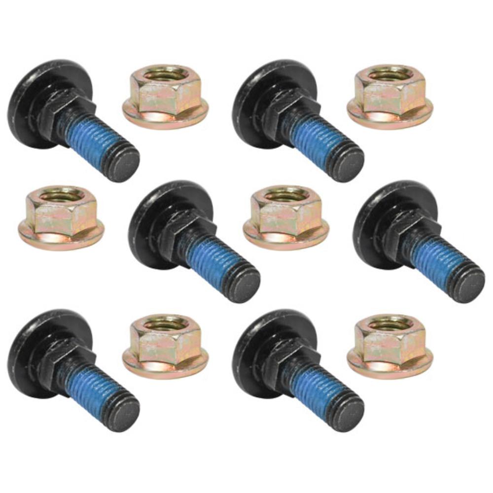 6 Pack Blade Bolt & Nut Kit Fits John Deere Mower Conditioner AE71254