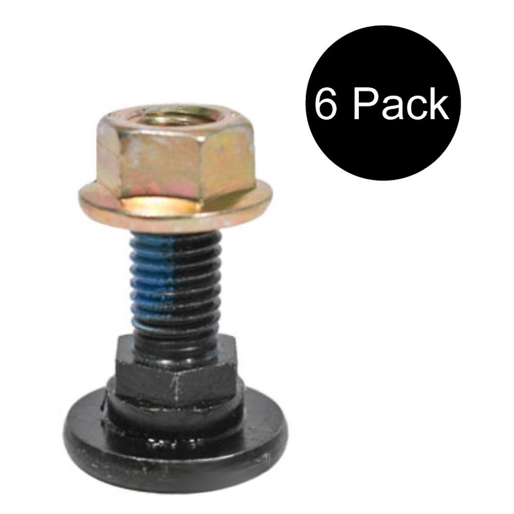 E-AE71254 Mower Blade Bolt & Nut Kit (6pcs) Fits John Deere 635, 630, 625, 535