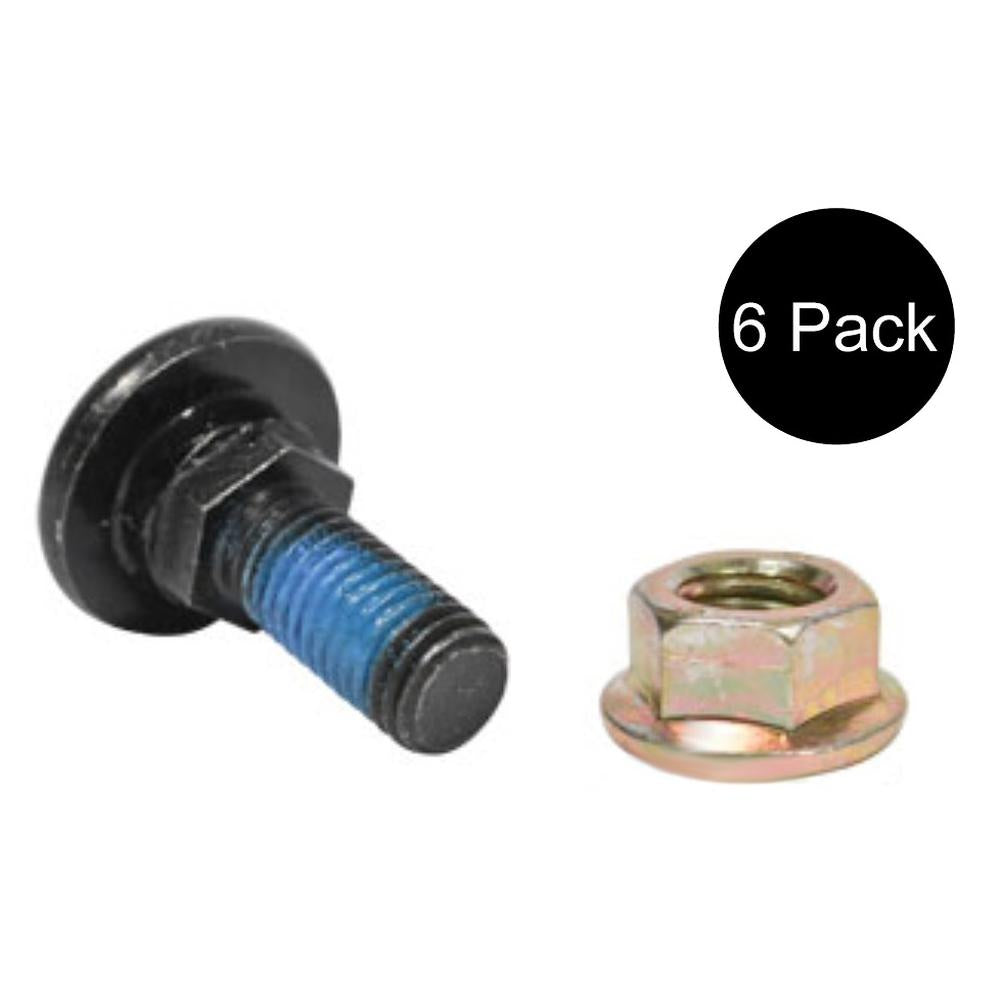 6 Pack Blade Bolt & Nut Kit Fits John Deere Mower Conditioner AE71254