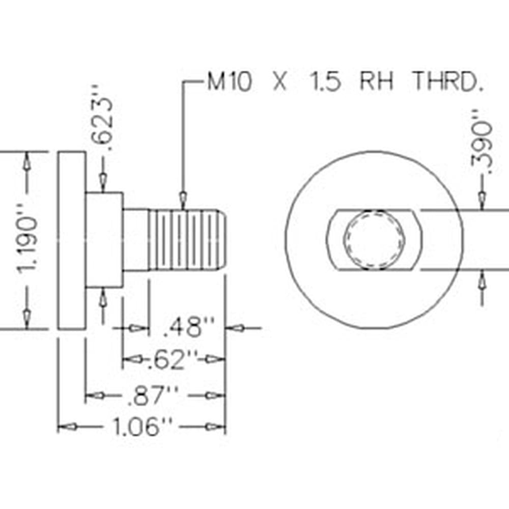 A-CC19334-AI Bolt Kit, Disc Mower Blade