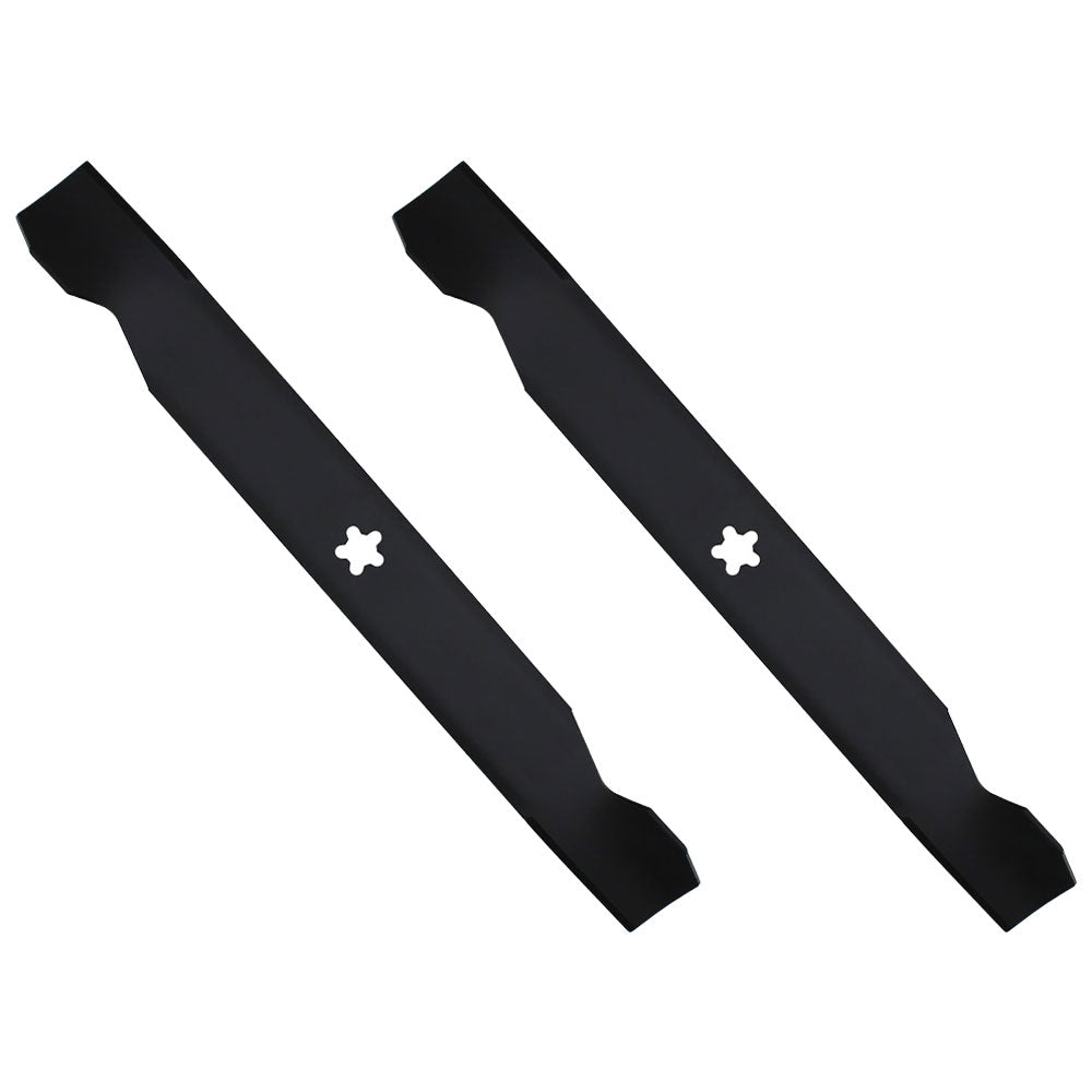 (2) Hi Lift Mower Blades Fits Craftsman 38" Decks Repl. 127842 138970 138497