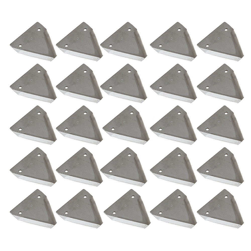W5DM904P Set of 25 Sickle Sections Fits New Holland Mowers 14-68 14-77 14-9 350