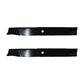 Qty 2: Mower Blade
 Fits Hustler Replaces 793794