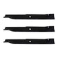 3 BLADES Fits BIG DOG 60 DIABLO 793794 794685 BEST BLADES