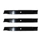 3 BLADES Fits BIG DOG 60 DIABLO 793794 794685 BEST BLADES