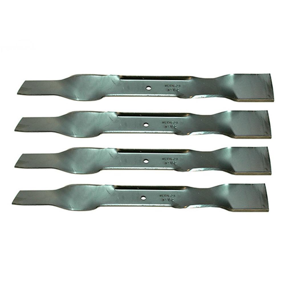 (4pk) 14152 Rotary Blades Fits John Deere 21" Cut GX22250 JS Ser
