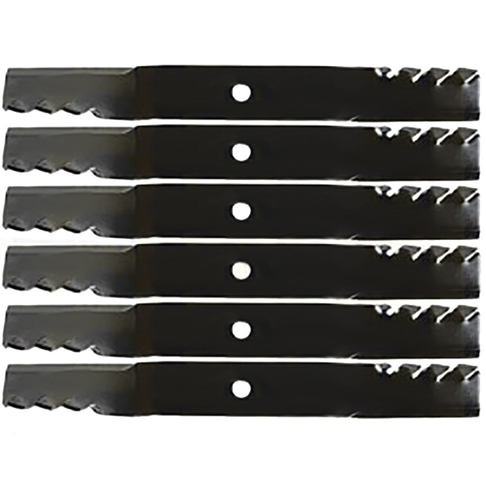 6 Pack Mower Blade Fits John Deere M143504 62"