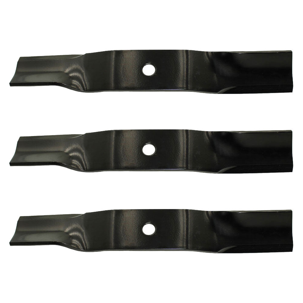 3PK Blades Fits Kubota fits Kommander 48" ZG123 ZG124 K5617-97530 K5575-97530