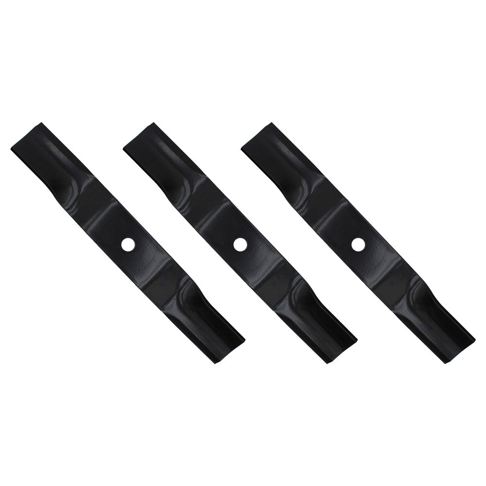 3PK Blades Fits Kubota fits Kommander 48" ZG123 ZG124 K5617-97530 K5575-97530