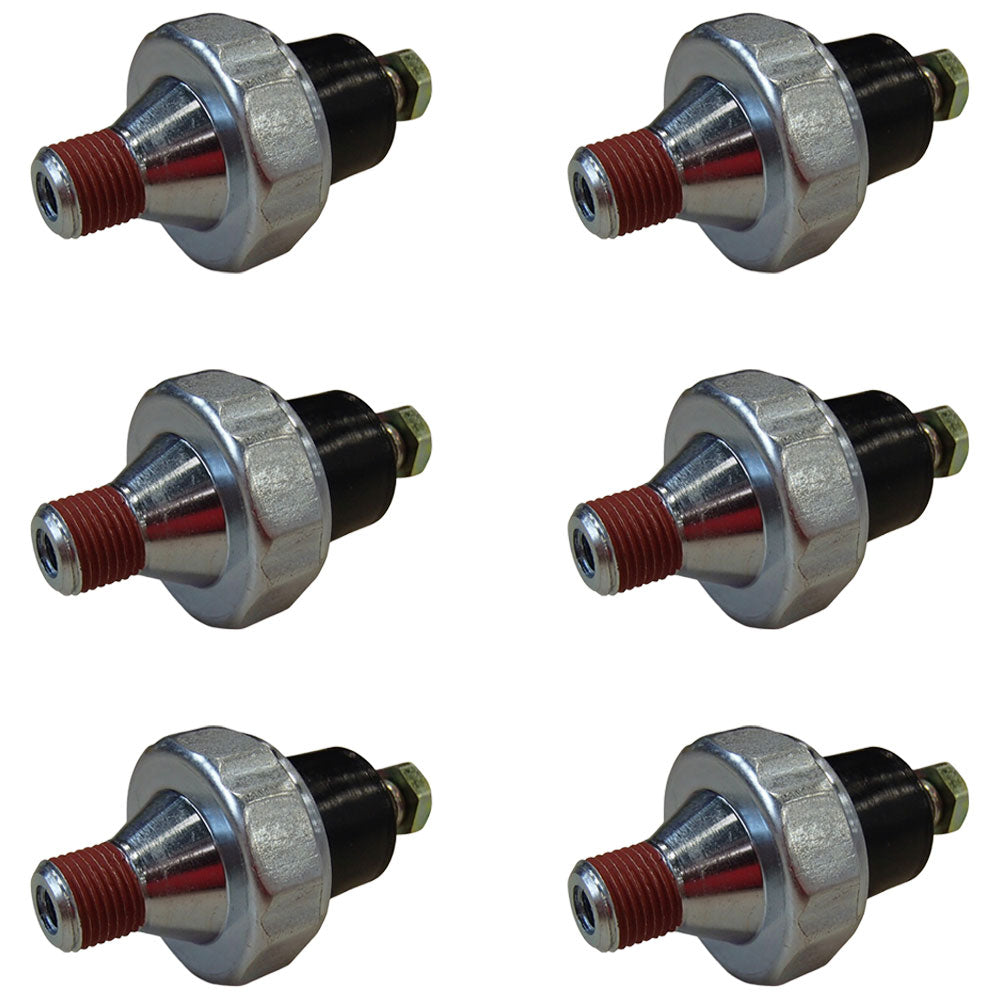 Qty 6: Oil Pressure Switch
 Fits Universal Products Replaces 077667